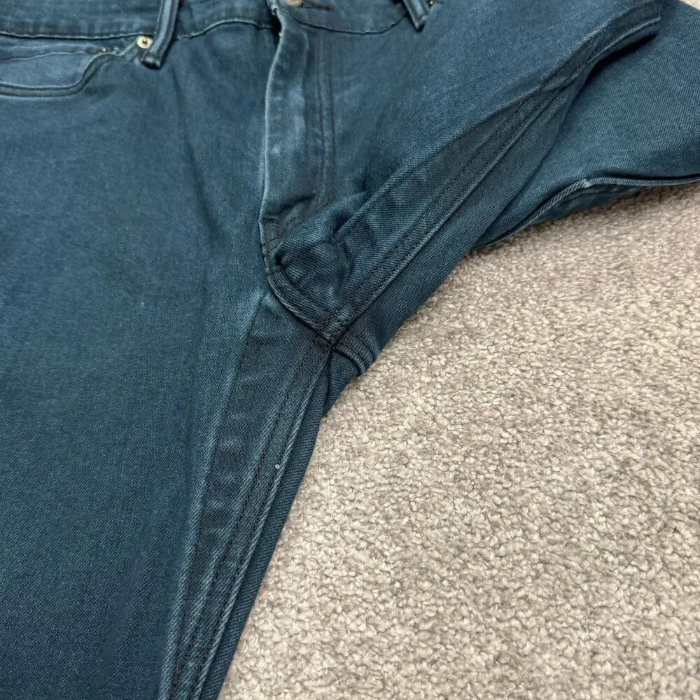 Levi’s 541 Athletic Fit Denim Jeans Men W38 L30 Blue Dark Wash Stretch Straight